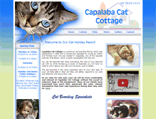 Tablet Screenshot of capalabacatcottage.com